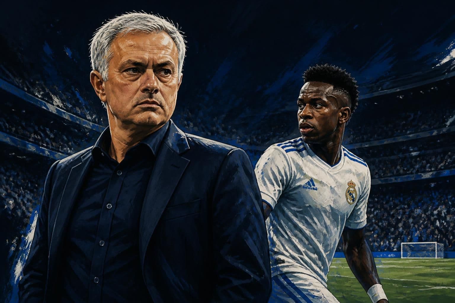 Mourinho defende Vini Jr e aponta melhoria em estádios