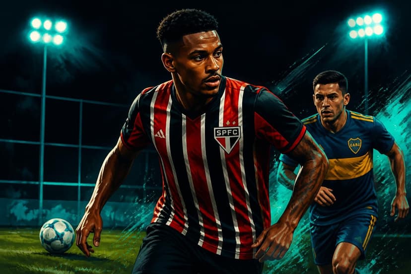 Victor Sá recupera e reforça São Paulo contra Boca na Sul-Americana